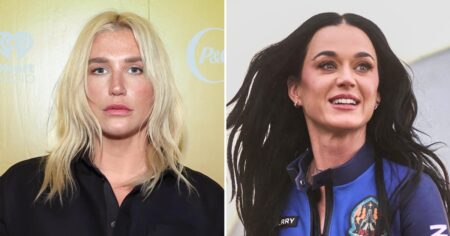 Why Fans Think Kesha Threw Shade at Katy Perry After Blue Origin Space Journey