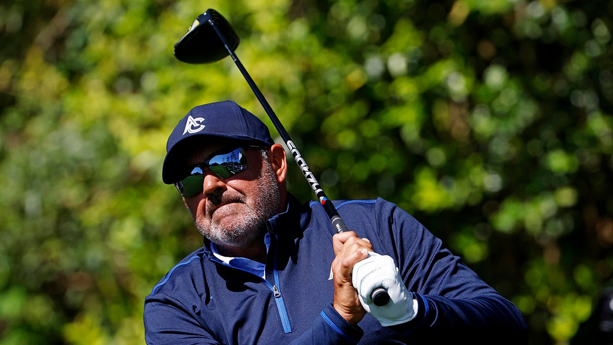 Angel Cabrera swings