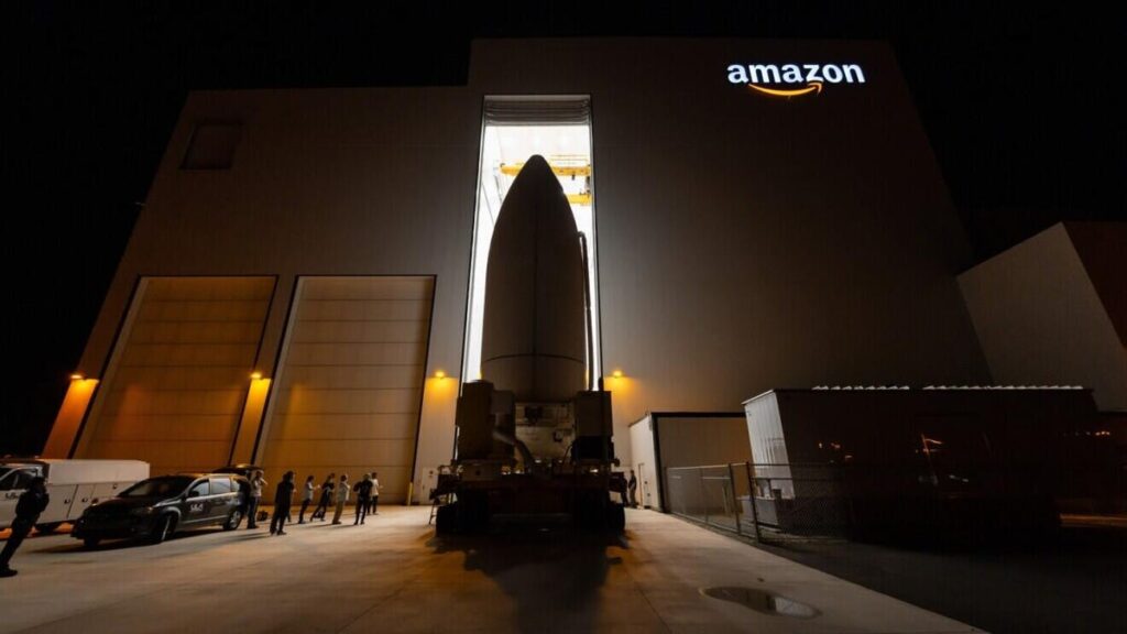 Amazon’s Starlink Satellite Service Rival Has a Rocket Launch Set for Next Week