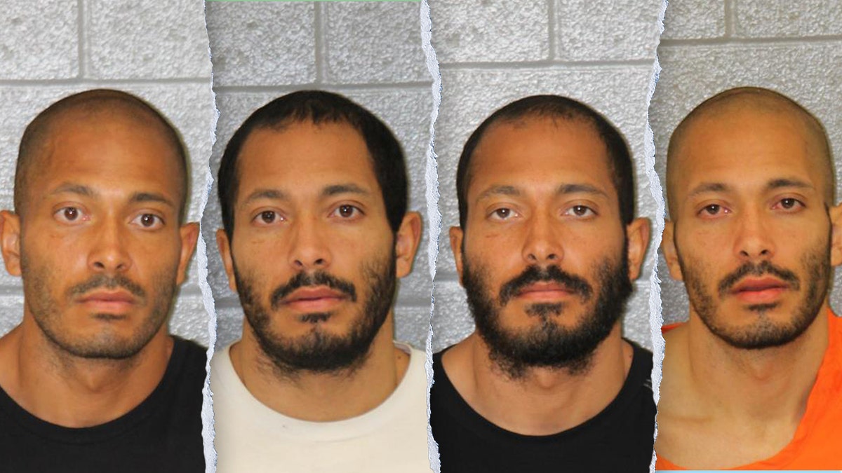Brandon Braxton's four mugshots