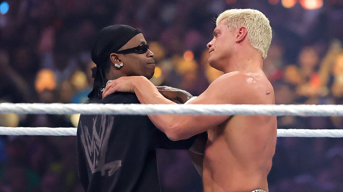 Cody Rhodes and Travis Scott