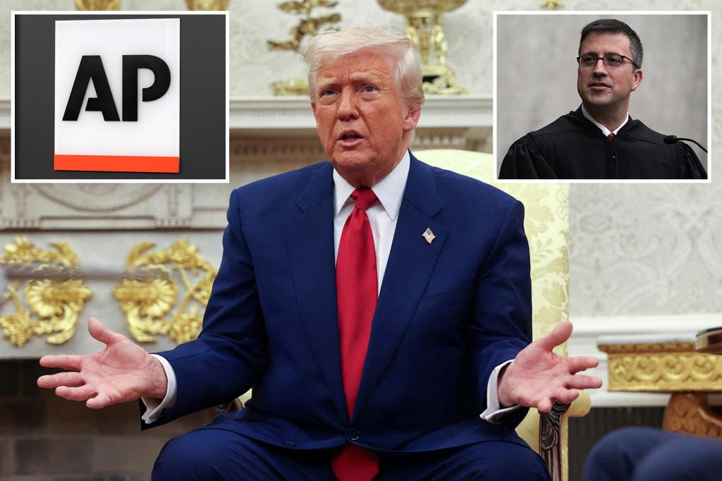 Trump-appointed judge sides with Associated Press in battle over White House access