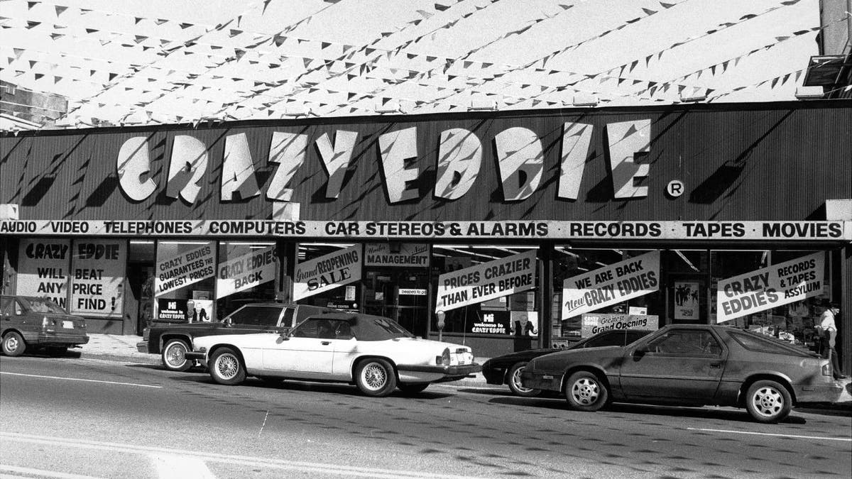 An undated Crazy Eddie Store in Coney Island