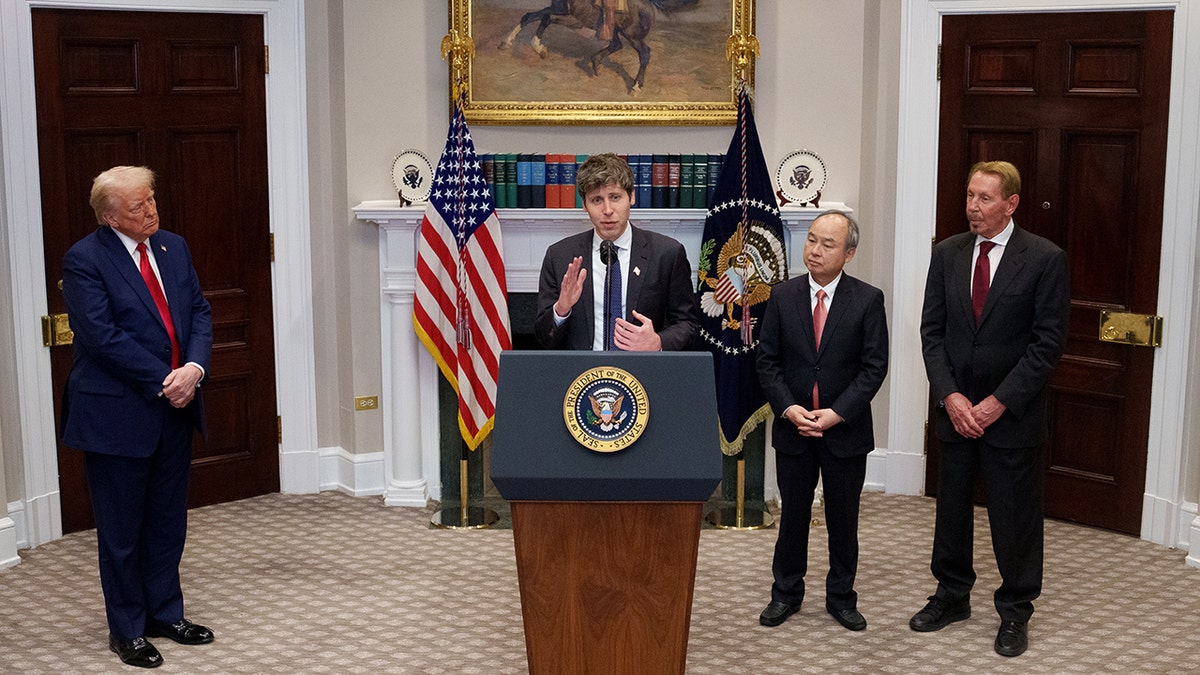 OpenAI Ceo Sam Altman and President Donald Trump