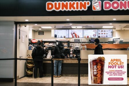 April Fools’ Day 2025 food deals and freebies: No joke discounts from Dunkin’, Burger King and more