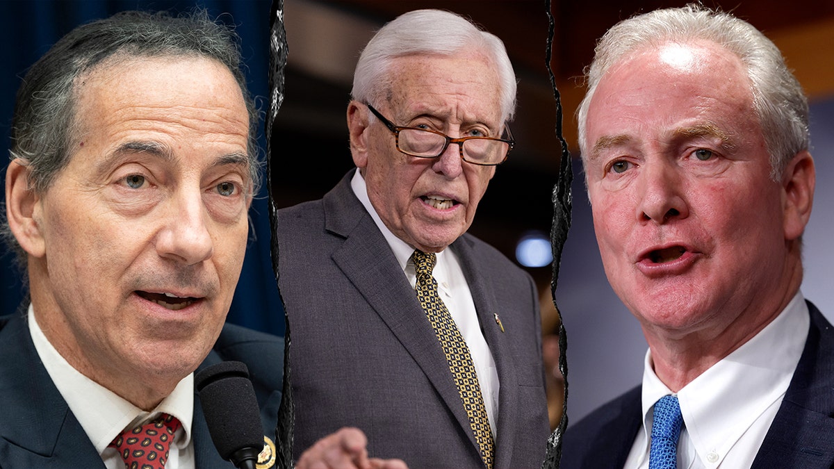 Rep. Jamie Raskin, Rep. Steny Hoyer and Sen. Van Hollen, split