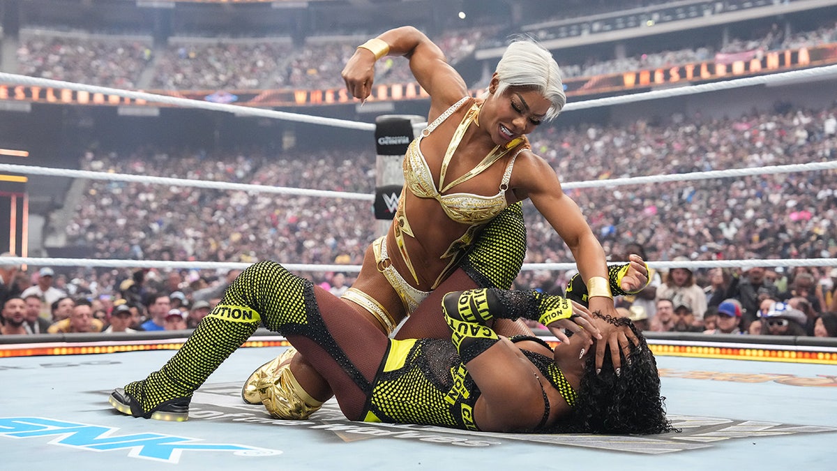 Jade Cargill lays the beatdown