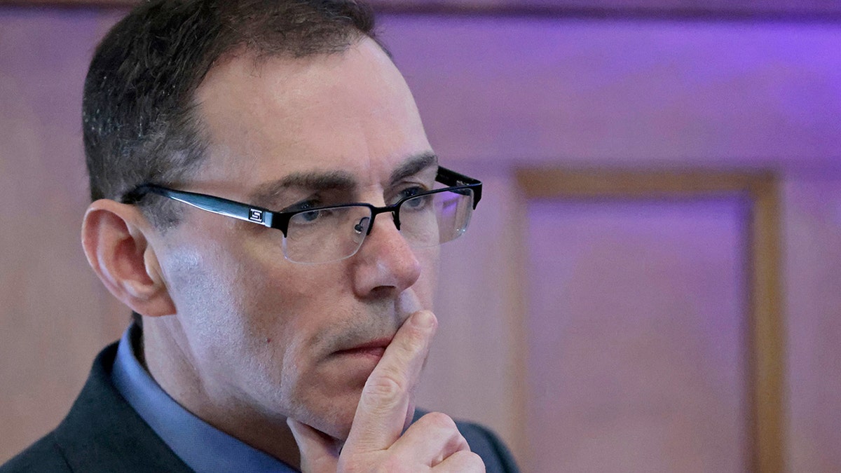 Hank Brennan speaks during Karen Read's trial