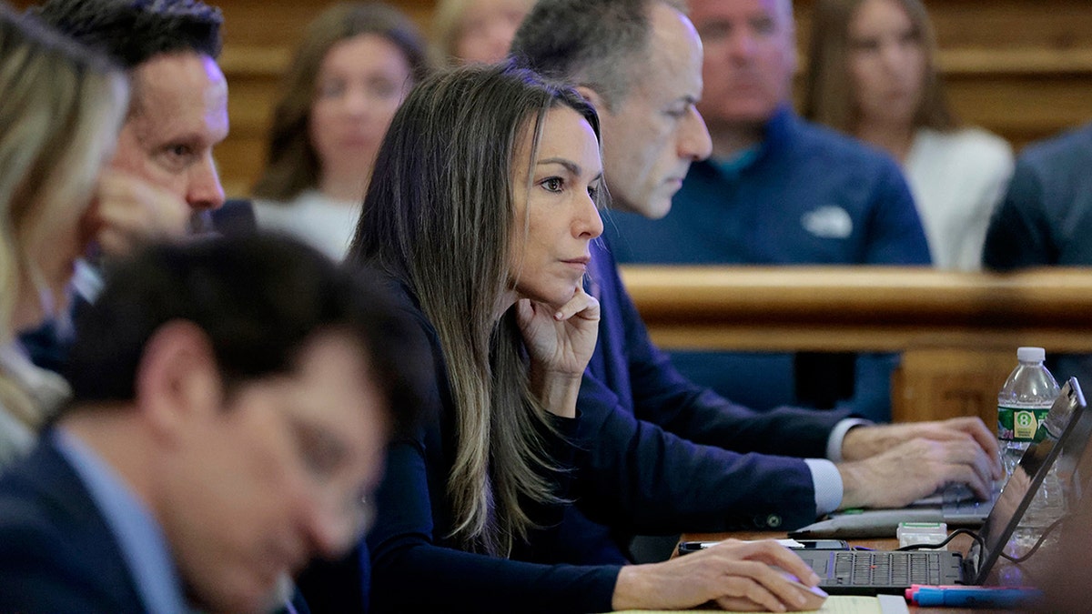 Karen Read listens to testimony during her trial