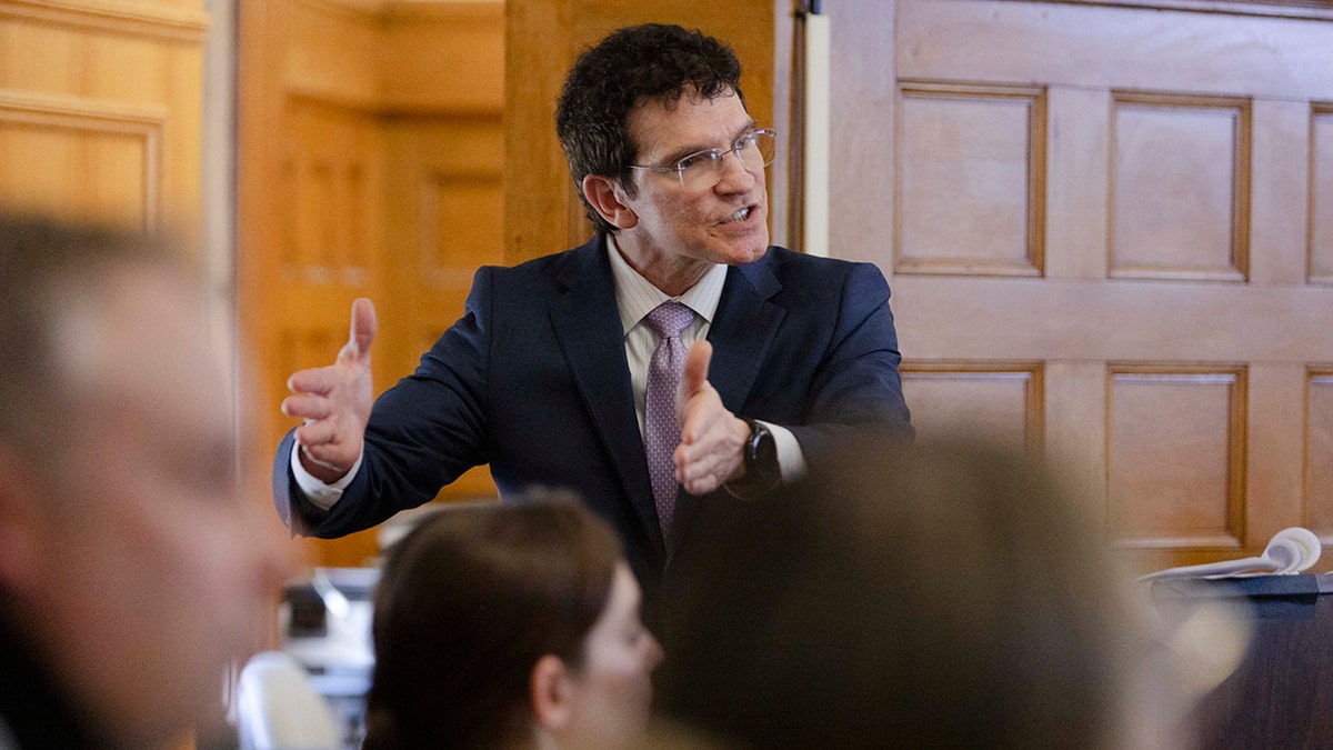 Robert Alessi speaks during Karen Read's trial