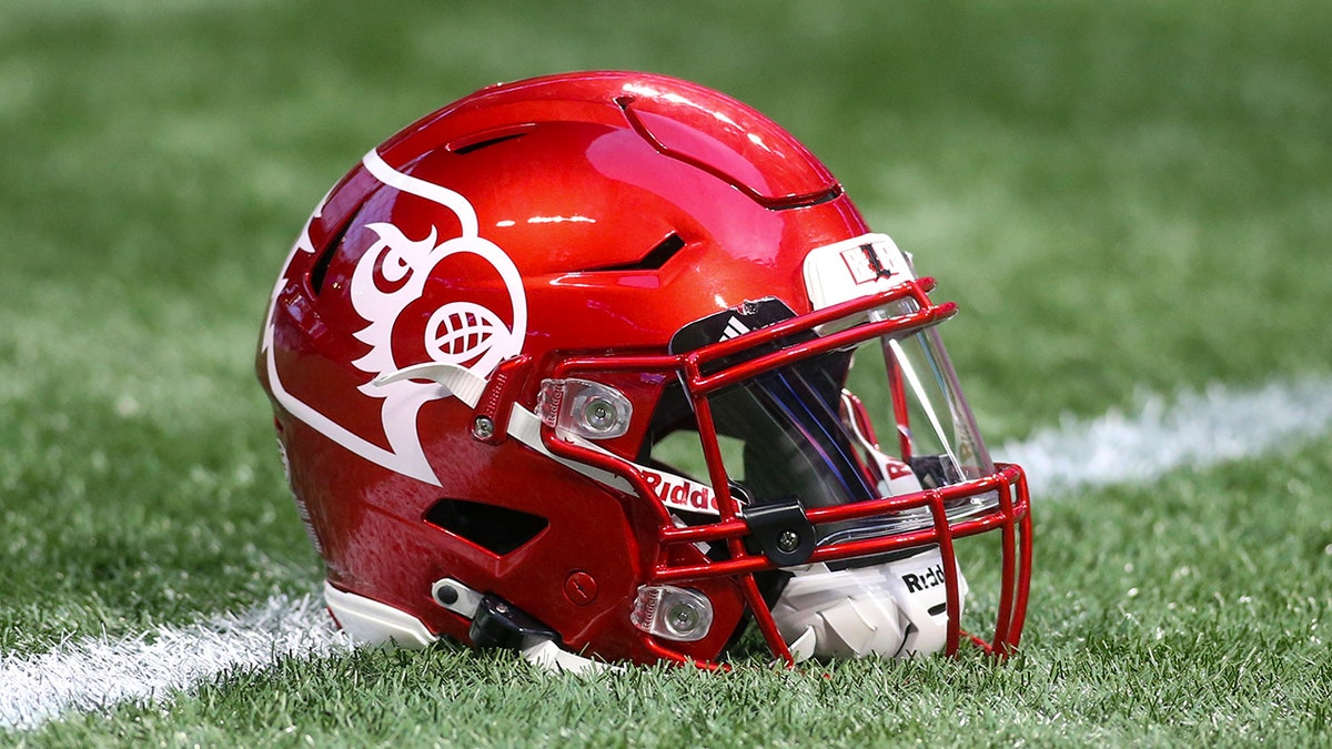 Louisville football helmet