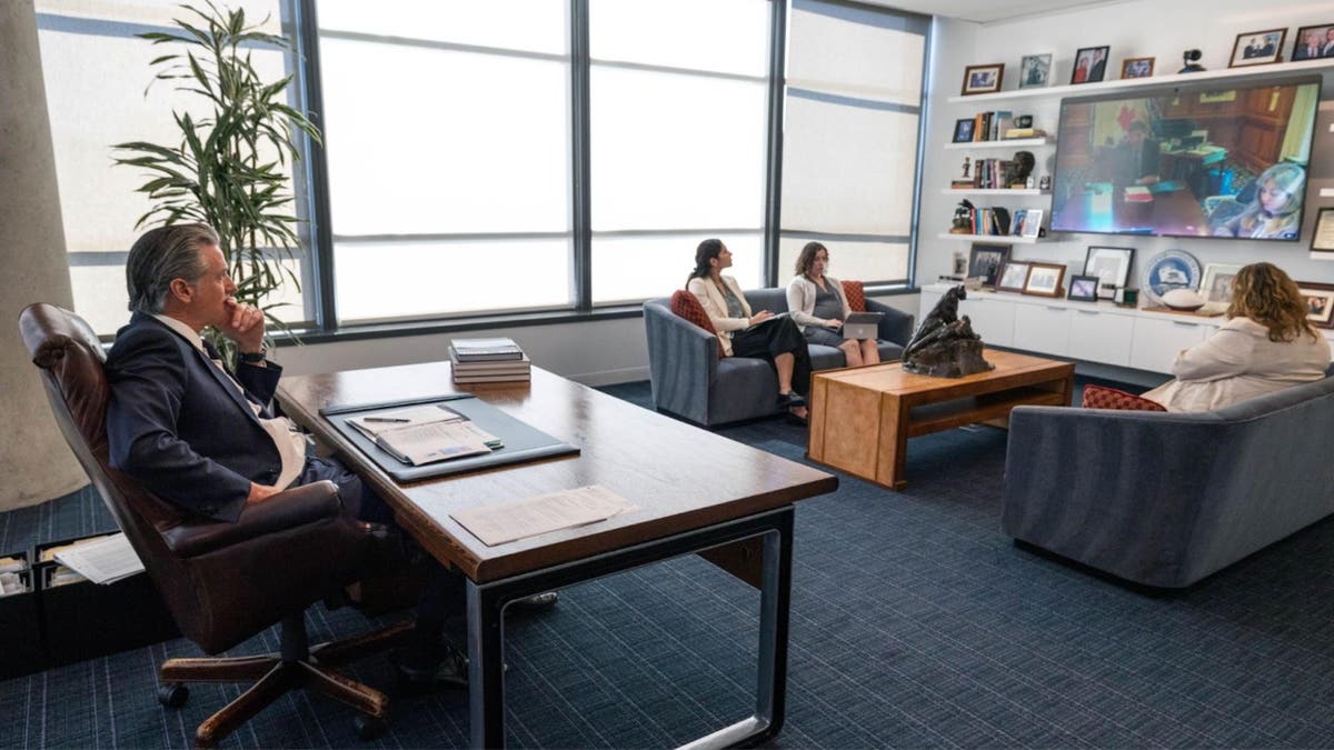 Newsom's virtual meeting with British Columbia's premiere