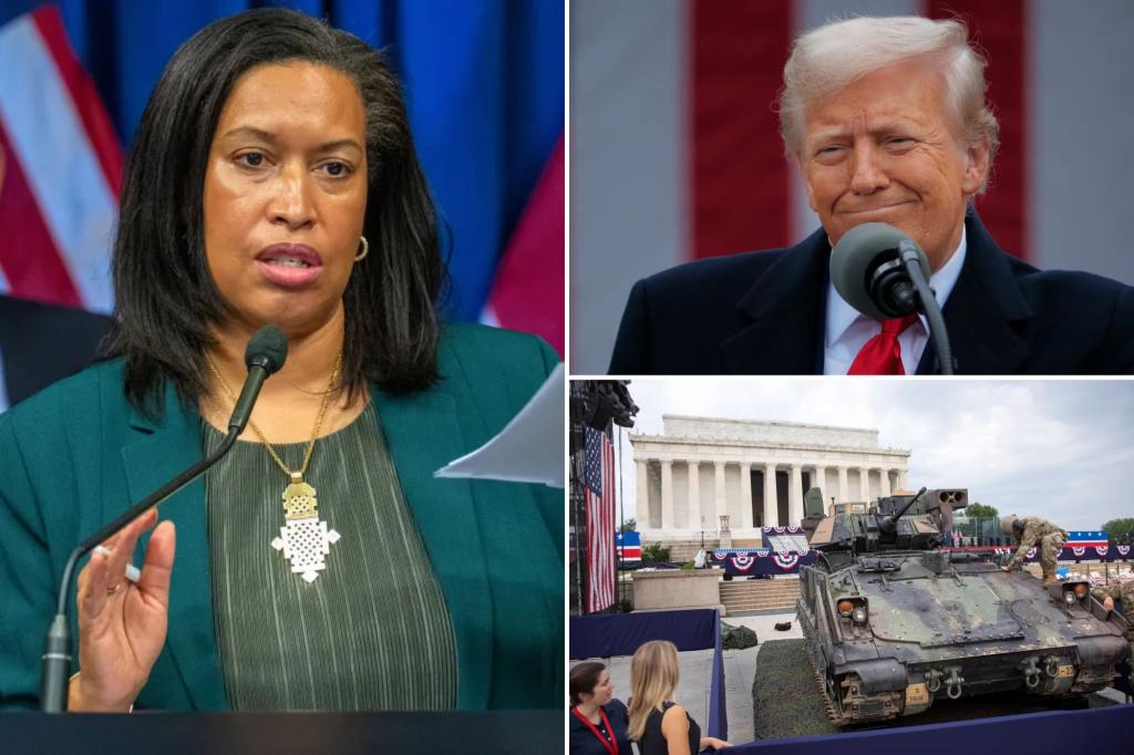 Trump admin planning grand parade on Army’s 250th anniversary — and president’s 79th birthday, DC mayor says