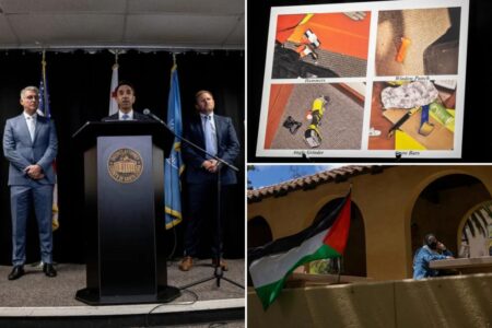 Pro-Palestinian demonstrators who occupied Stanford building are charged with felonies