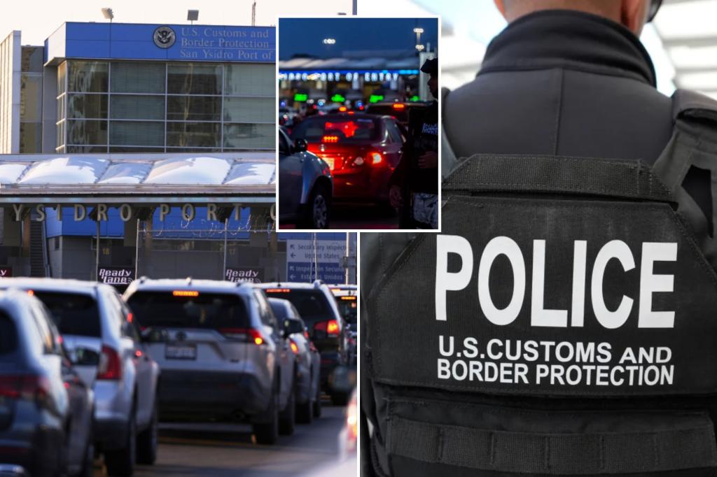 Two US Border Patrol officers charged with taking bribes to wave in people without documents