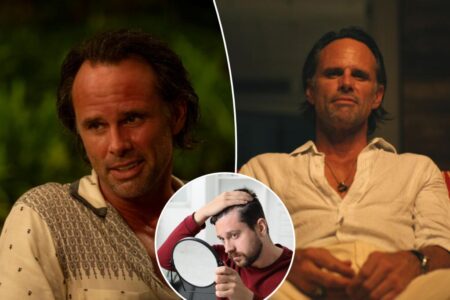 Receding hairlines are suddenly sexy — thanks to ‘White Lotus’ hunk Walton Goggins