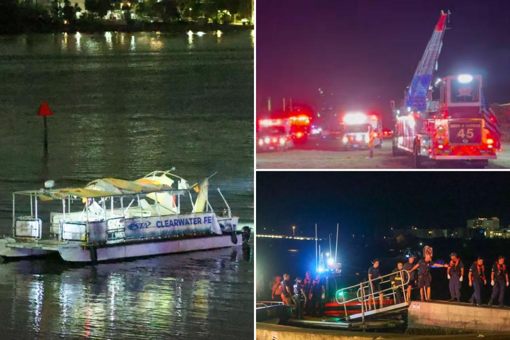 1 dead as Florida authorities declare a ‘mass casualty’ in boat crash near Clearwater bridge