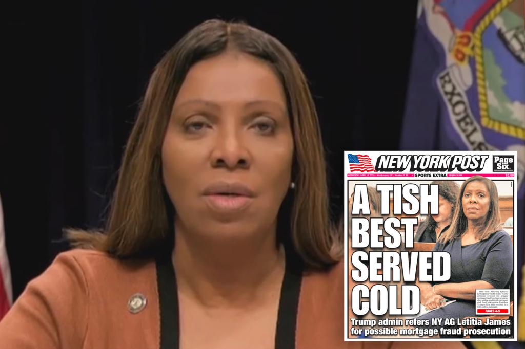 NY AG Letitia James calls Trump admin allegations of mortgage fraud ‘baseless’: interview