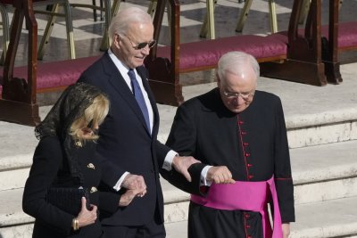 President Joe Biden at Pope Francis Funeral President Joe Biden at Pope Francis Funeral