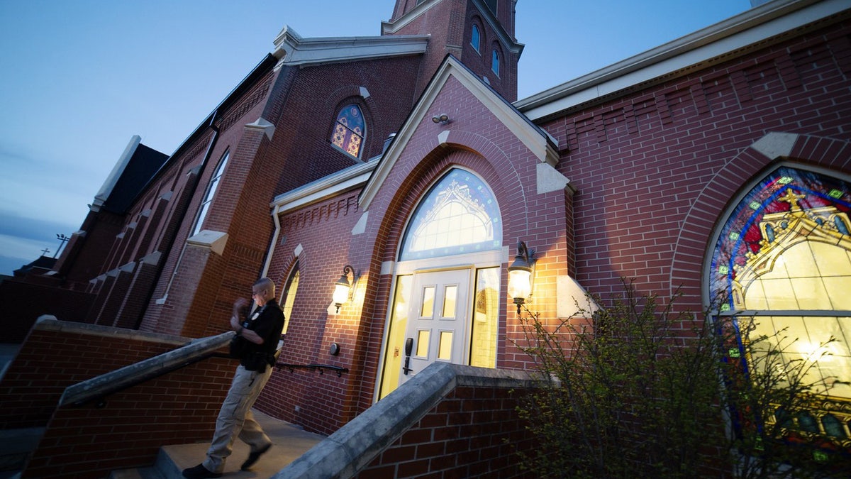 Carasala was found Thursday afternoon suffering from The Saints Peter and Paul Catholic Church rectory