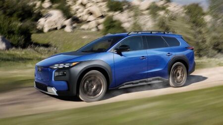 Subaru Boosts 2026 Solterra EV’s Range, Debuts Larger Trailseeker Electric SUV