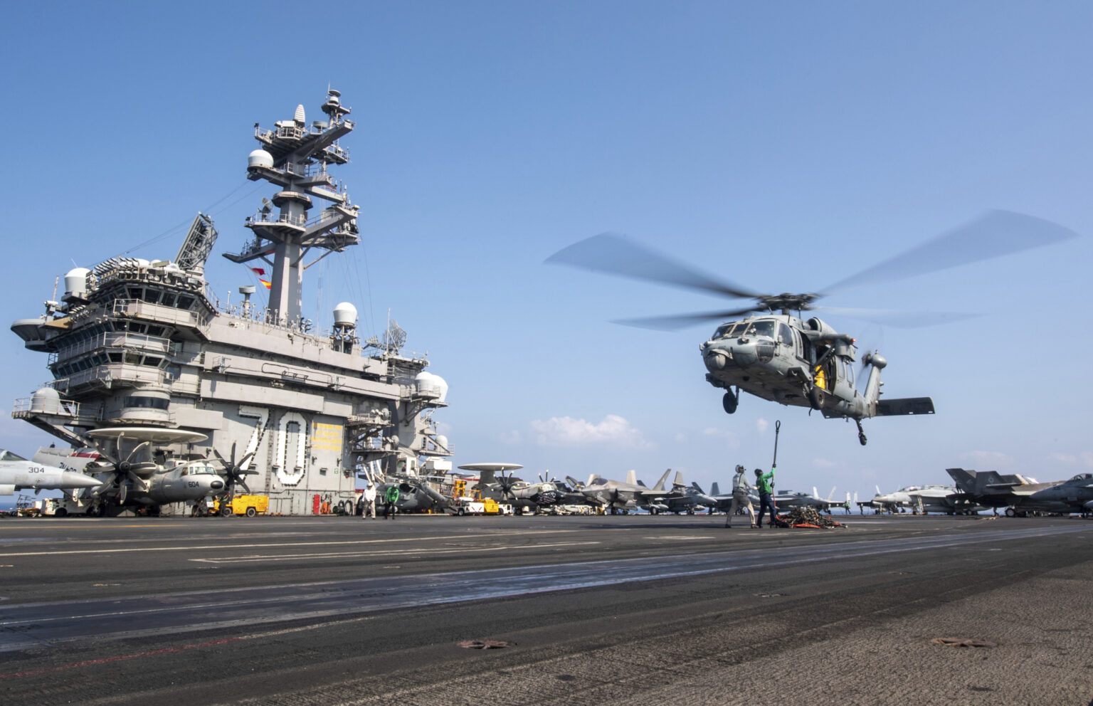 Houthis claim attack on second U.S. aircraft carrier USS Carl Vinson
