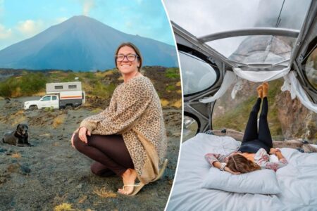 Woman sells home to travel full-time in truck after dad’s unexpected death: ‘Life is for living’