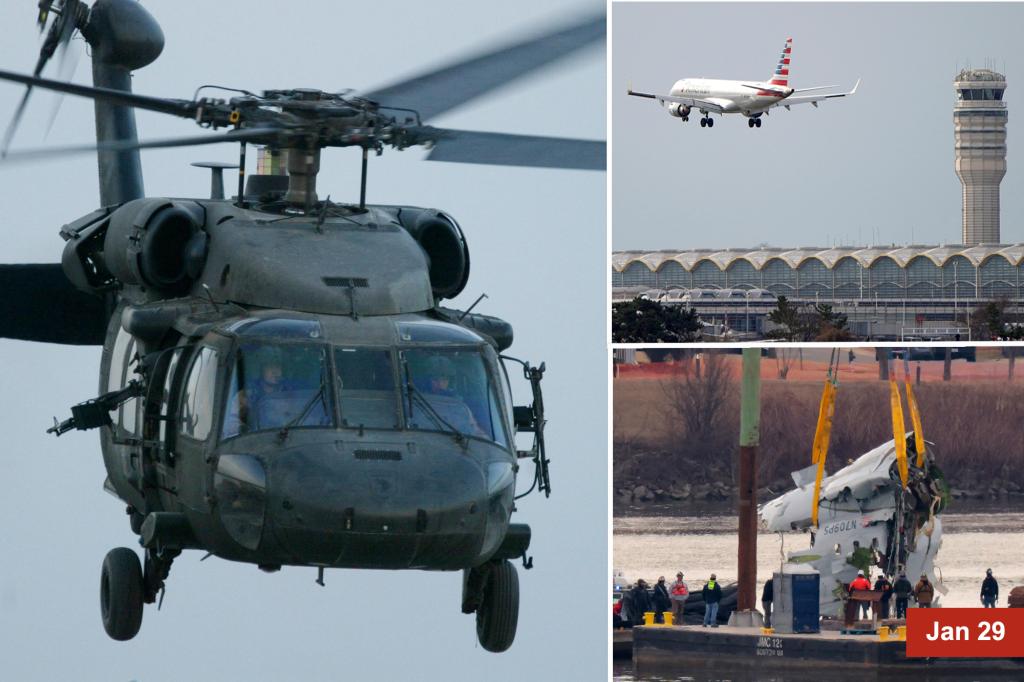 Army Black Hawk helicopter causes 2 terrifying near-misses with airliners at Reagan airport after taking the ‘scenic route’