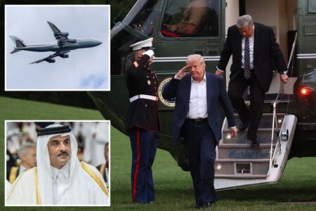 Trump set to receive $400 million ‘flying palace’ from Qatar to use as Air Force One: report