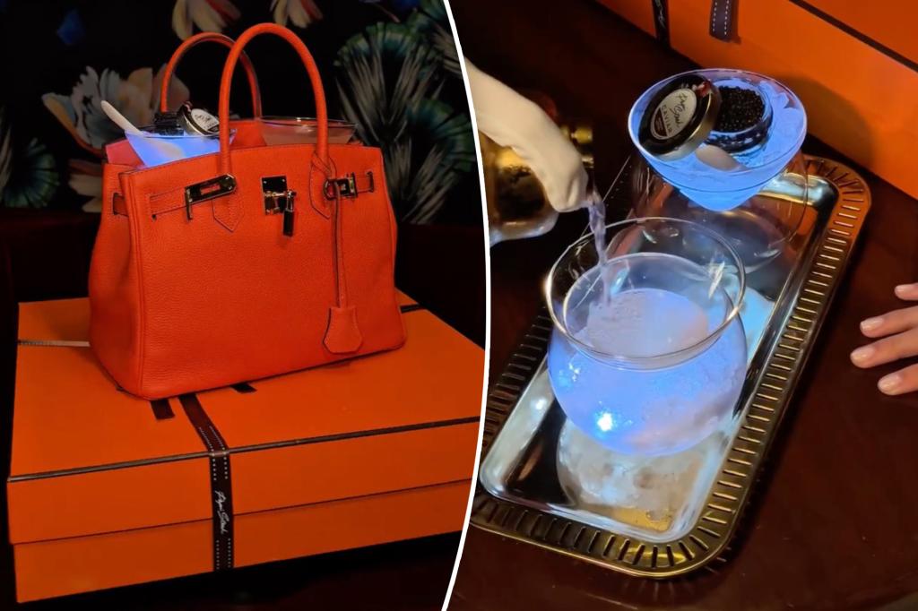 Ritzy, celeb-fave restaurant sells a $33K cocktail — and it comes with a Birkin bag