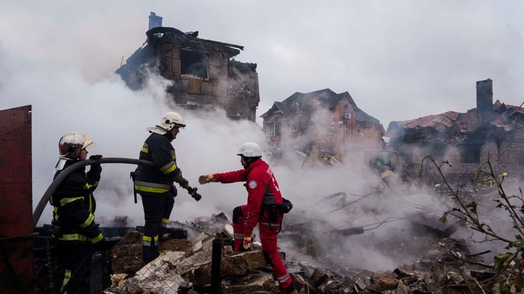 At least 12 people killed in Ukraine after Russia's largest attack