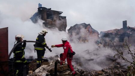 At least 12 people killed in Ukraine after Russia's largest attack