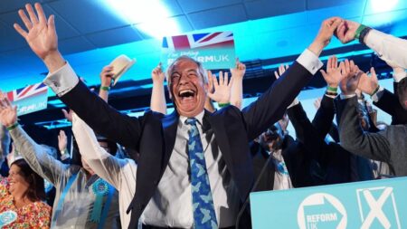 Reform UK wins by-election by just six votes to gain fifth MP