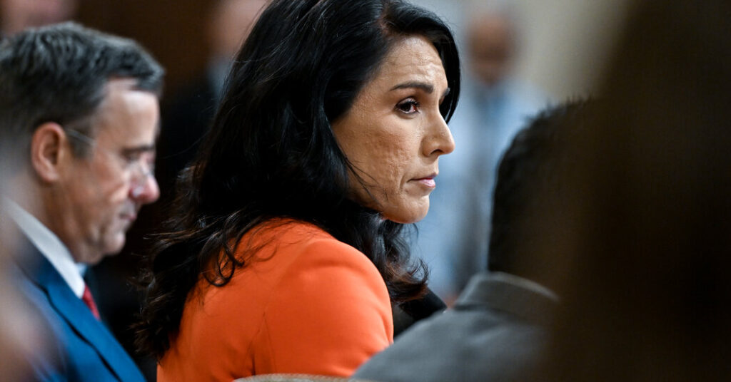 Gabbard Seeks to Consolidate Her Control of President’s Daily Brief