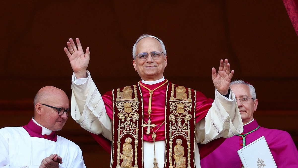 New American Pope Leo XIV gives first speech to Vatican City.