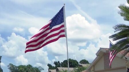 Disabled veteran fights homeowners association lawsuit over flagpole in Florida yard