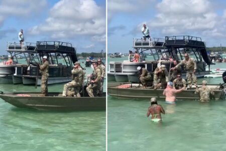 18 Army Rangers suspended for allegedly firing blanks at crowded Florida beach after mock ‘sea battle’ during pirate festival: ‘Is that real?’