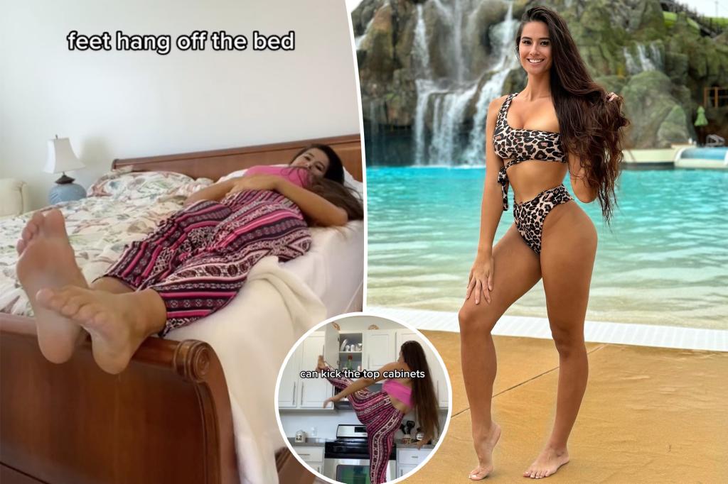 OnlyFans model gets paid millions for being tall — but spends $5K a month to maintain this one body part: ‘Everyone fantasizes about them’