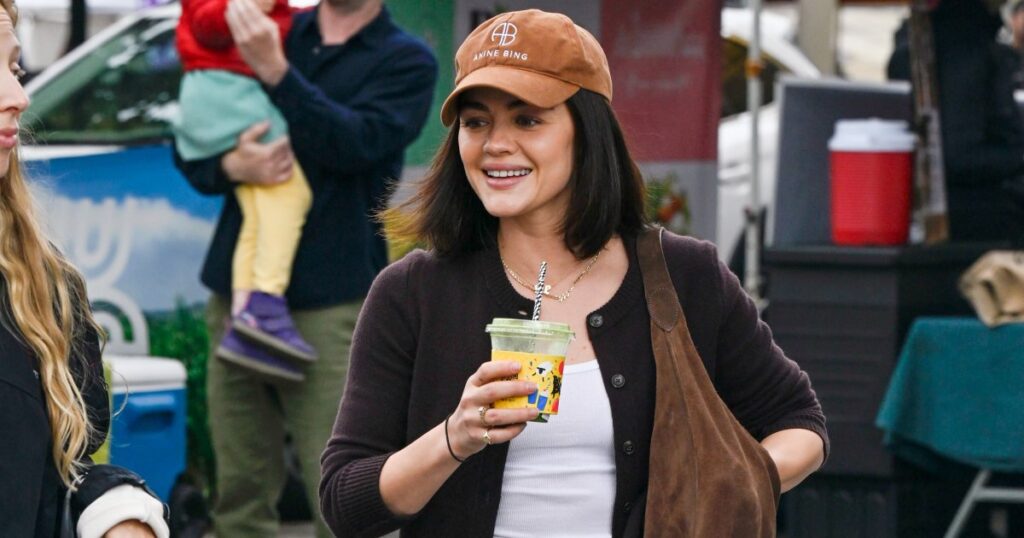 Lucy Hale Just Wore the Perfect Suede Tote — And This $25 Lookalike Is Just as Chic