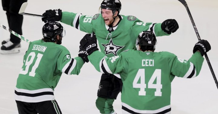Harley scores power-play goal in OT as Stars beat Jets 2-1 to win series