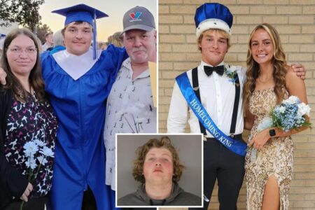 Homecoming king killed as classmate allegedly drove him drunk to celebrate graduation: ‘I f–ked up’