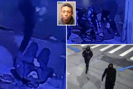 Brutal video shows masked thugs stomping on off-duty NYPD cop’s face in brazen robbery