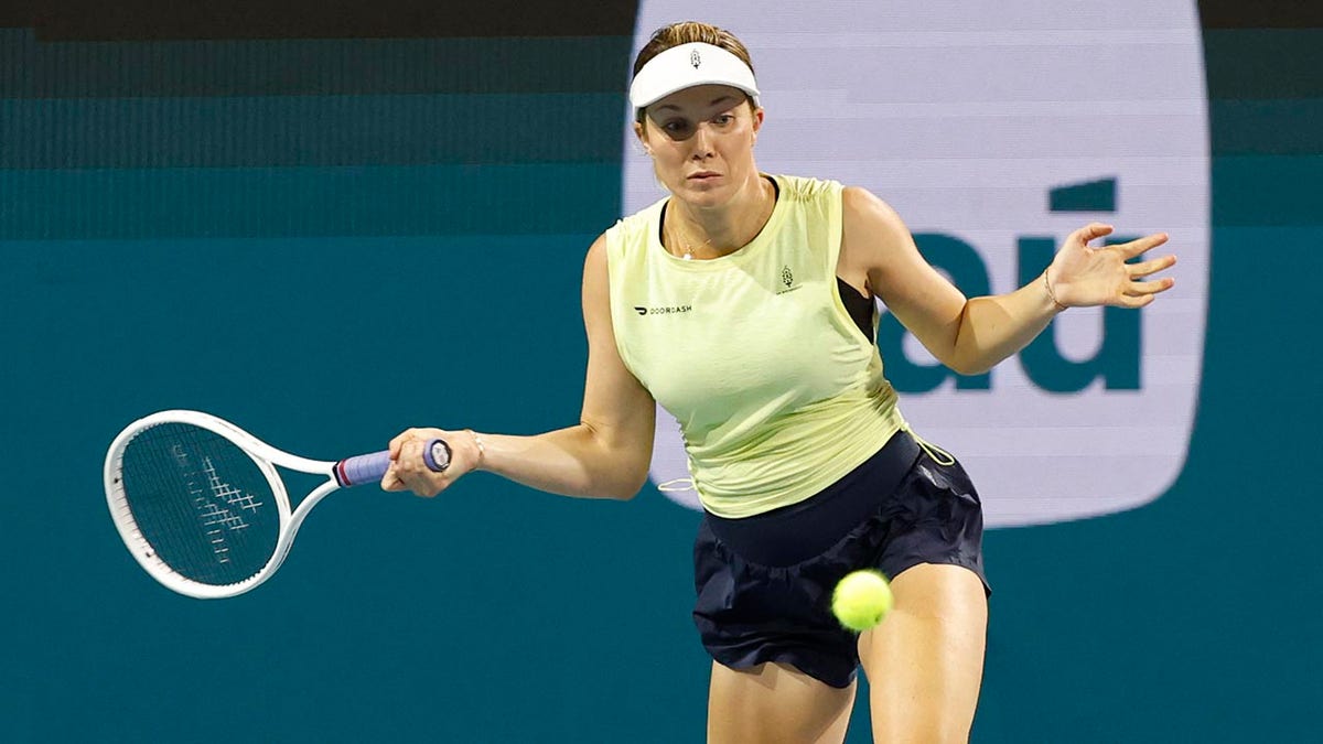 Danielle Collins hits back