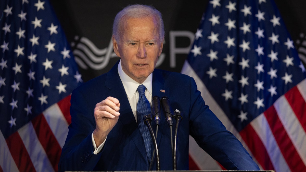 Joe Biden speaking at an event