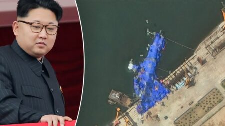 Satellite images reveal North Korea's mangled naval destroyer after failed launch