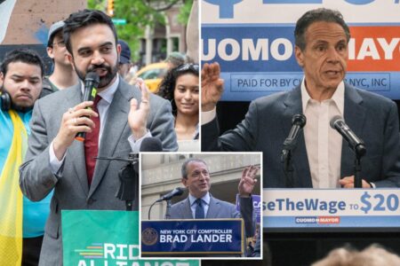 Surging Mamdani cuts Cuomo’s lead in Democratic NYC mayoral primary to just single digits: poll