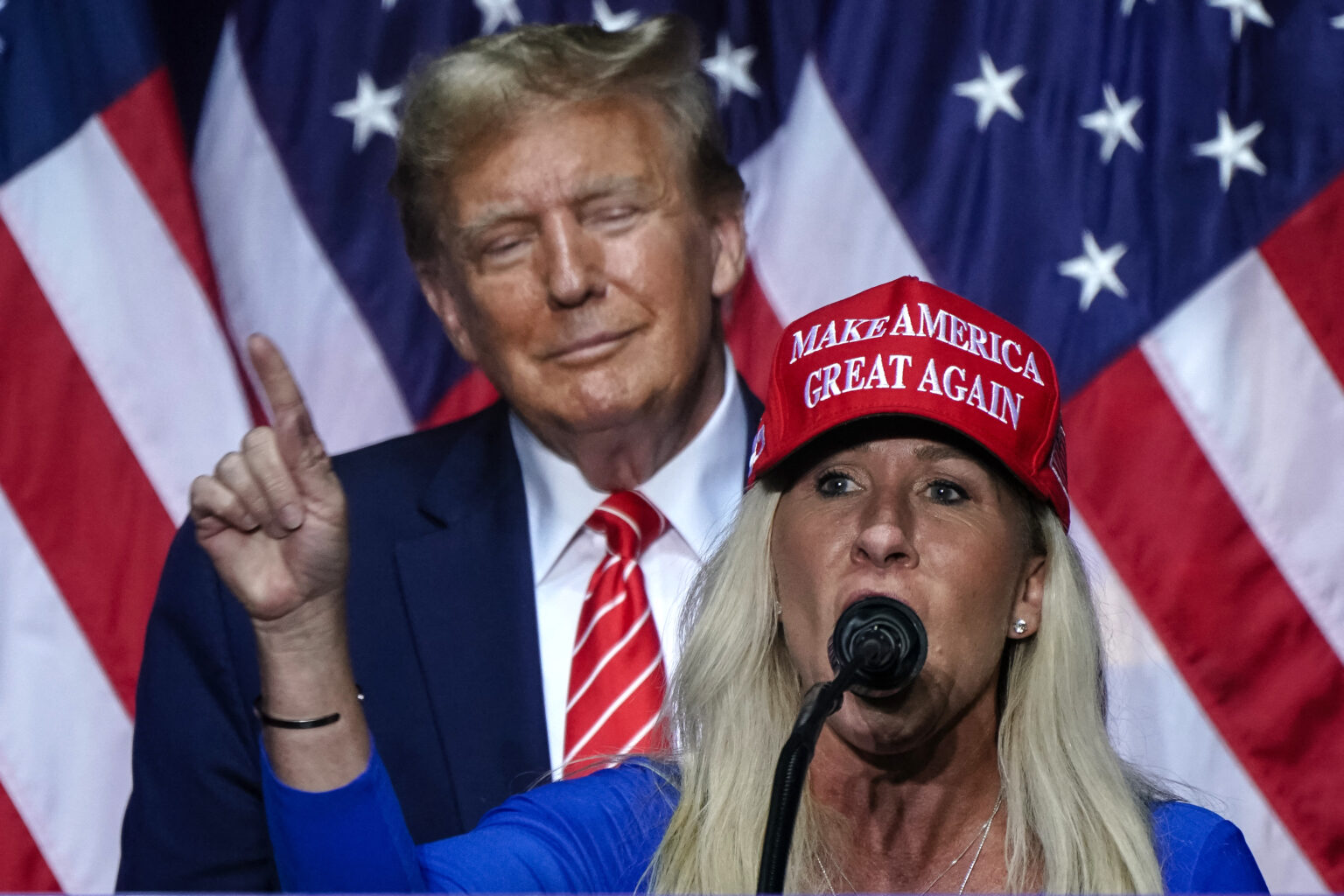 Marjorie Taylor Greene Reacts to Report Trump Pushed Her Against Senate Bid