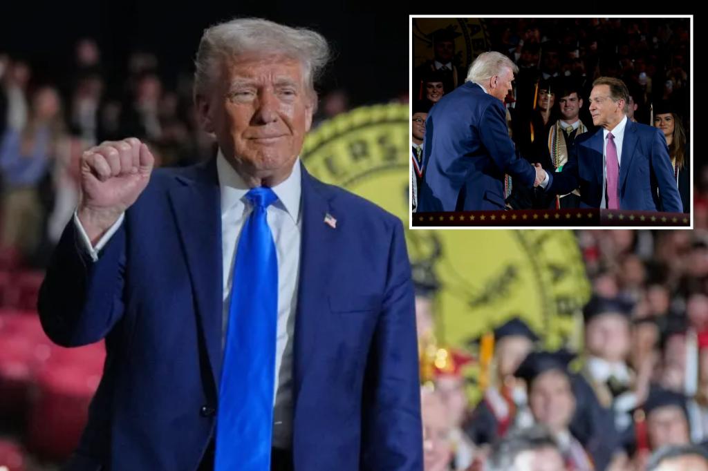 Trump considering executive order to regulate NIL after meeting with Nick Saban: report