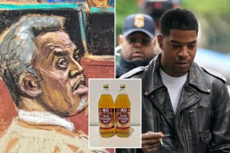 Kid Cudi’s Porsche was ‘targeted’ with Molotov cocktail made from 40 oz malt liquor bottle with designer handkerchief: testimony