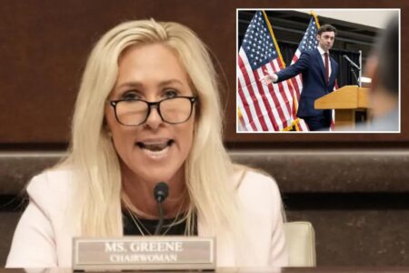 Rep. Marjorie Taylor Greene says she won’t run for Senate while blasting Dems and fellow Republicans
